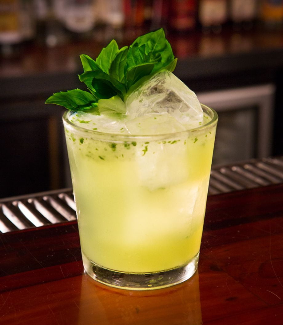 Gin Basil Smash